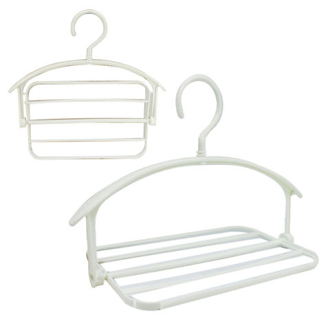 Imagen de Percha plástica plegable multifuncional