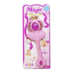 Imagen de Varita magica con luz y sonido corona