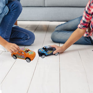 Imagen de Camioneta doble cabina  4 unidades auto juguete