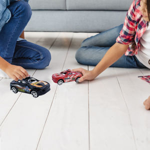 Imagen de Auto carrera policía 4 unidades