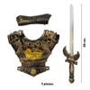 Imagen de Espada con escudo y protector - Accesorios para Disfraz Juego Combate