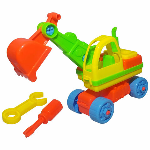 Imagen de Maquina retro para armar y desarmar- Juguete didáctico