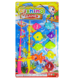 Imagen de Juego de pesca con  2 cañas  y accesorios