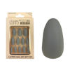 Imagen de Uñas postizas mate 12 unidades Ushas