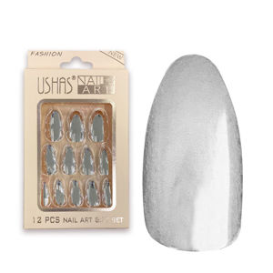 Imagen de Uñas postizas color tornasol 12 unidades Ushas