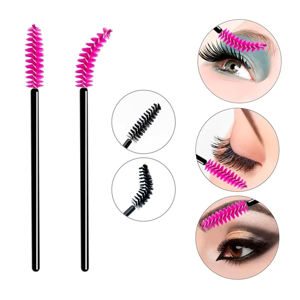 Imagen de Cepillos descartables para extensión de pestañas y cejas 50 unidades