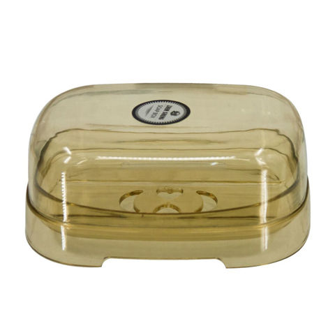 Imagen de Jabonera con tapa transparente