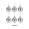 Imagen de Esferas espejadas de navidad 6 unidades