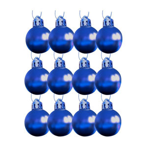 Imagen de Bola esfera navidad lisa 12 unidades