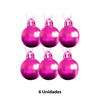 Imagen de Bola Esfera Navidad Lisa 6 Unidades