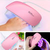 Imagen de Mini lámpara UV para uñas 6 luces led  Secador uñas