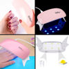 Imagen de Mini lámpara UV para uñas 6 luces led  Secador uñas