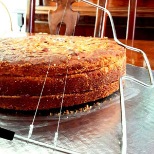 Imagen de Cortante regulable doble para capas de tortas