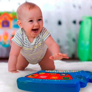 Imagen de Piano musical Tren Juguete didáctico con luz y Música en Español