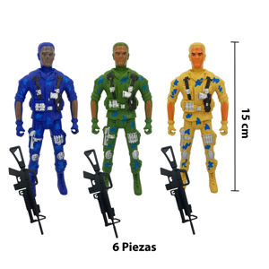 Imagen de Soldado juguete 3 unidades