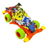 Imagen de Auto juguete de carrera multicolor