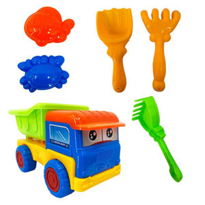 Imagen de Juego Playa Camión con volcadora + accesorios de playa