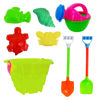 Imagen de Juego playa balde + Regadera + 2 palas + moldes