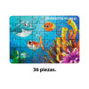 Imagen de Puzzle  diseño peces 36 piezas