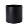 Imagen de Maceta Plástica con drenaje color negro
