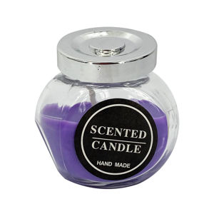 Imagen de Vela aromática en frasco de vidrio con tapa