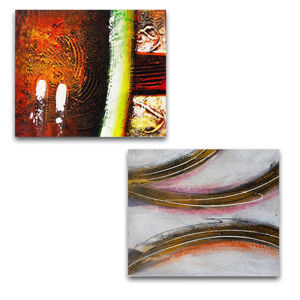 Imagen de Cuadro decorativo - Diseños abstractos - 50 cm x 40 cm - Surtidos