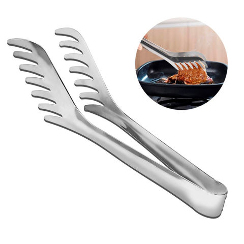 Imagen de Pinza para pasta de acero