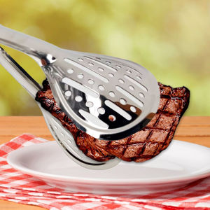 Imagen de Pinza para ensalada de acero