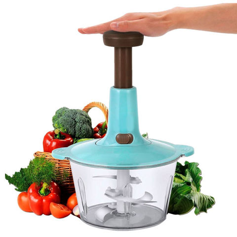 Imagen de Triturador manual de verduras a presión  1800 ml