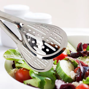 Imagen de Pinza para ensalada de acero