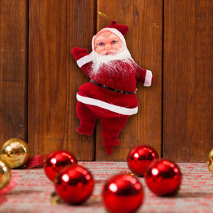 Imagen de papa noel adorno navidad 18 cm