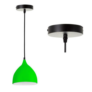 Imagen de Lámpara de techo colgante campana metal