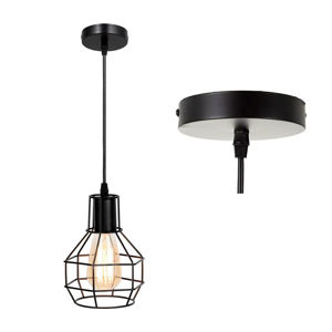 Imagen de Lámpara colgante de techo jaula hexagonal