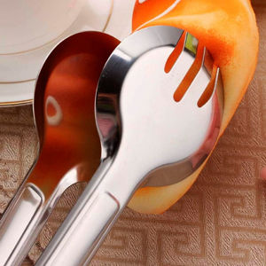 Imagen de Pinza para ensalada de acero