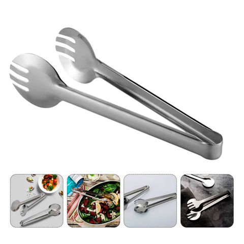 Imagen de Pinza para ensalada de acero