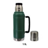 Imagen de Termo acero + tapa mate  con tapón cebador 1 L
