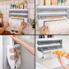 Imagen de Dispensador repisa para cocina rollo de papel - film - papel aluminio 4 en 1