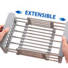 Imagen de Escurridor extensible para pileta acero inoxidable
