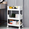 Imagen de Organizador rectangular con ruedas 3 estantes