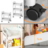 Imagen de Carrito Organizador Con Ruedas Multiuso 3 estantes