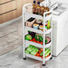 Imagen de Carrito Organizador con ruedas multiuso 4 estantes