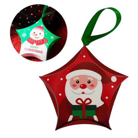 Imagen de Navidad - Cajita decoración regalo plegable