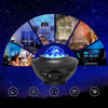 Imagen de Lámpara proyectora galaxia led con parlante control remoto y carga USB