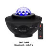 Imagen de Lámpara proyectora galaxia led con parlante control remoto y carga USB