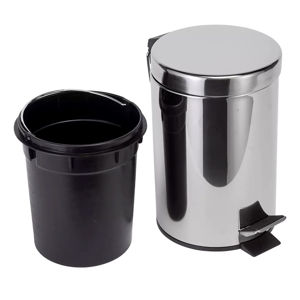 Imagen de Papelera metálica con pedal 12 Litros