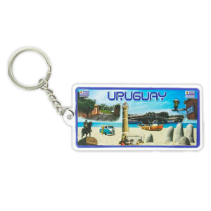Imagen de Llavero metálico  URUGUAY  - Souvenir Uruguay