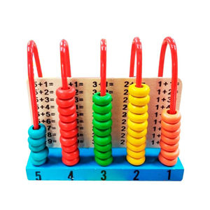 Imagen de Juego abaco colores didáctico madera