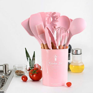 Imagen de Juego menage de silicona con base 12 piezas