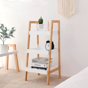 Imagen de Estantería Rack organizador de madera 3 estantes