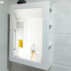 Imagen de Gabinete de baño con espejo y  estantes para colgar